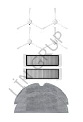 Xiaomi Vacuum Mop 2C  Robot Süpürge Uyumlu 8'li Yedek Parça Seti