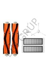 Xiaomi Vacuum Mop 1C (STYTJ01ZHM) Robot Süpürge Uyumlu 6'lı Yedek Parça Seti