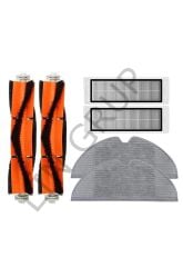 Xiaomi Vacuum Mop 1C (STYTJ01ZHM) Robot Süpürge Uyumlu 6'lı Yedek Parça Seti