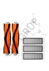 Xiaomi Vacuum Mop 2C  Robot Süpürge Uyumlu 8'li Yedek Parça Seti