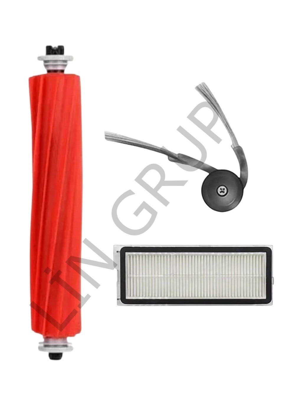 Roborock Q Revo L Robot Süpürge Uyumlu 3'lü Yedek Parça Seti