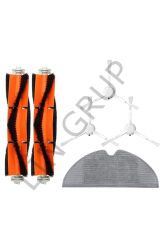 Xiaomi Vacuum Mop 1C (STYTJ01ZHM) Robot Süpürge Uyumlu 6'lı Yedek Parça Seti