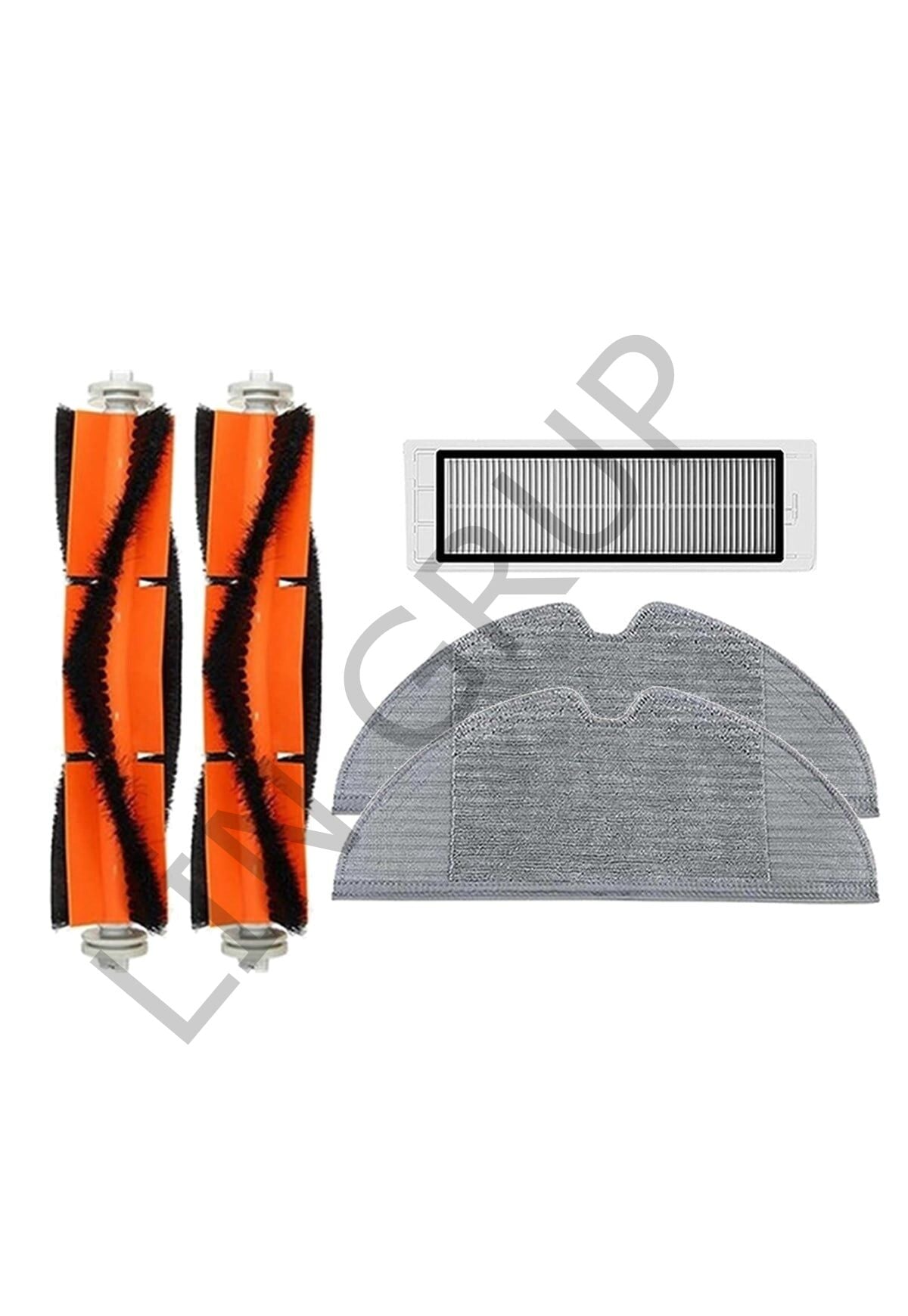 Xiaomi Trouver LDS Robot Süpürge Uyumlu 5'li Yedek Parça Seti