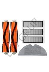 Xiaomi Vacuum Mop 1C (STYTJ01ZHM) Robot Süpürge Uyumlu 6'lı Yedek Parça Seti