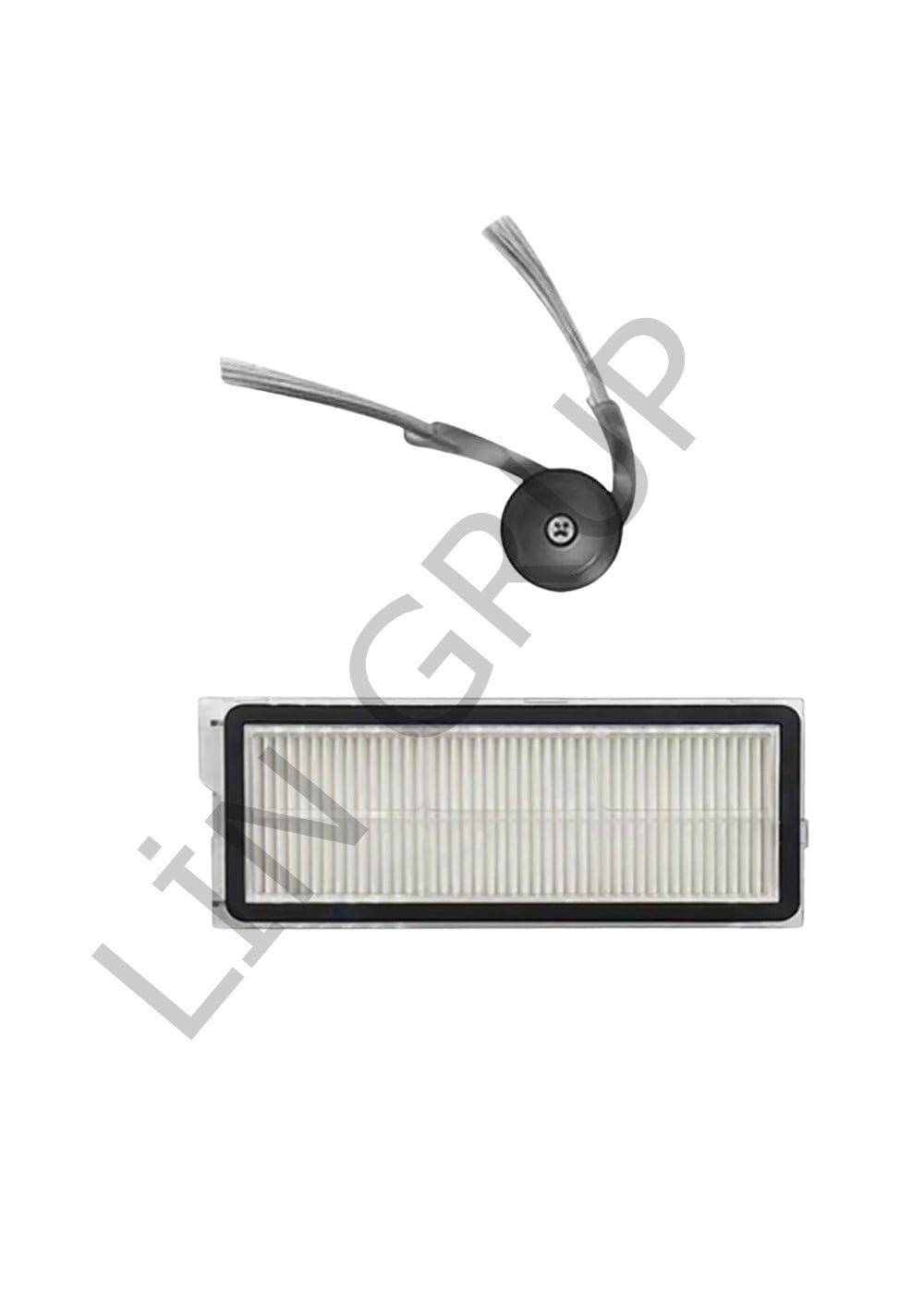 Roborock Q Revo L Robot Süpürge Uyumlu 2'li Yedek Parça Seti