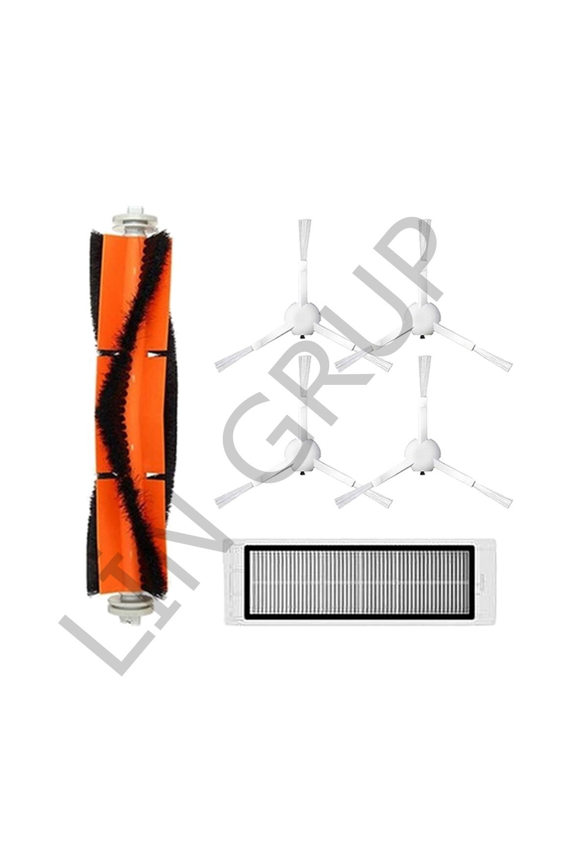 Xiaomi Vacuum Mop 1C (STYTJ01ZHM) Robot Süpürge Uyumlu 6'lı Yedek Parça Seti