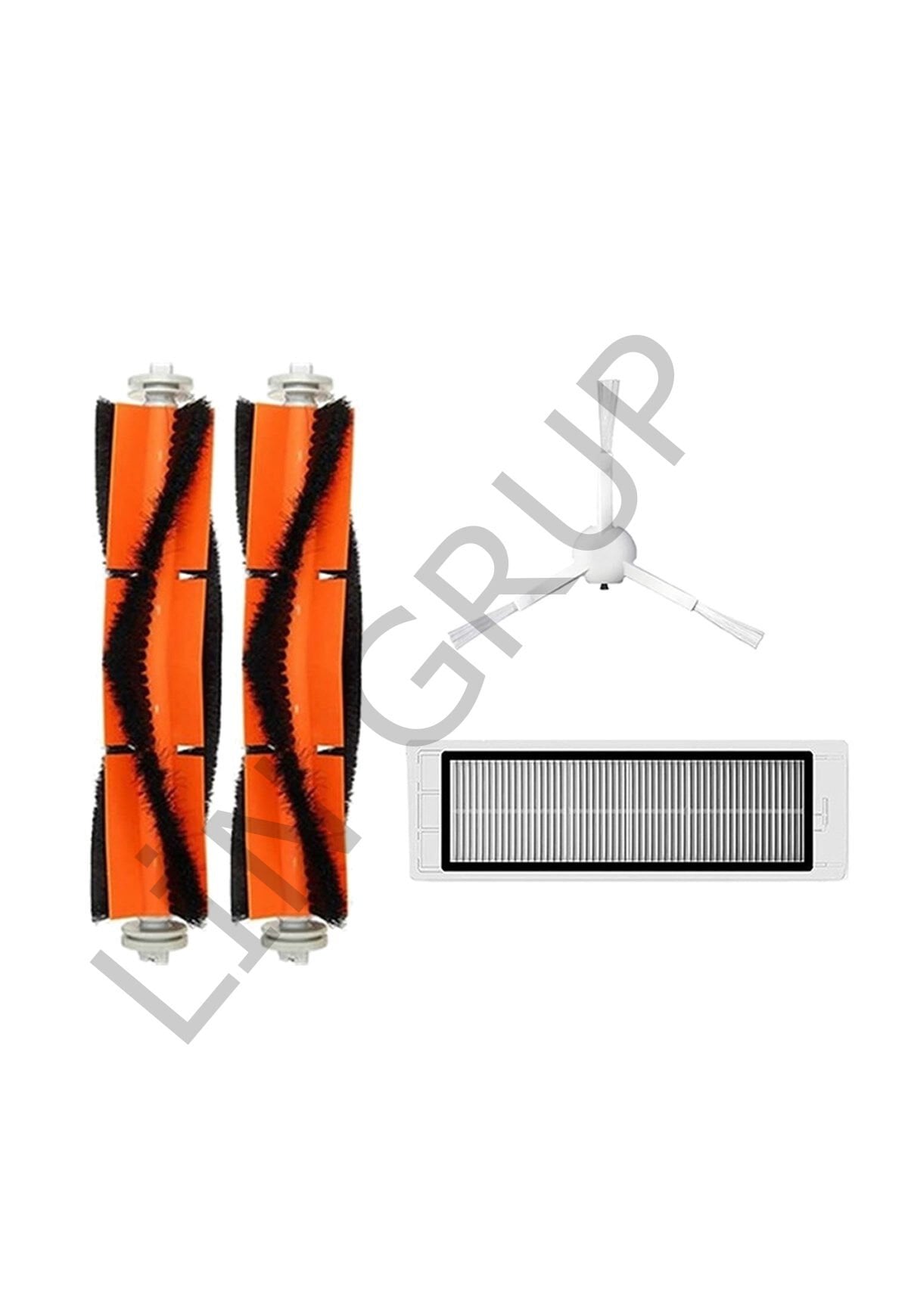 Xiaomi Trouver LDS Robot Süpürge Uyumlu 4'lü Yedek Parça Seti