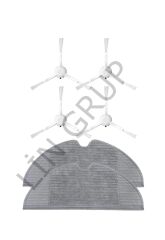 Xiaomi Vacuum Mop 1C (STYTJ01ZHM) Robot Süpürge Uyumlu 6'lı Yedek Parça Seti