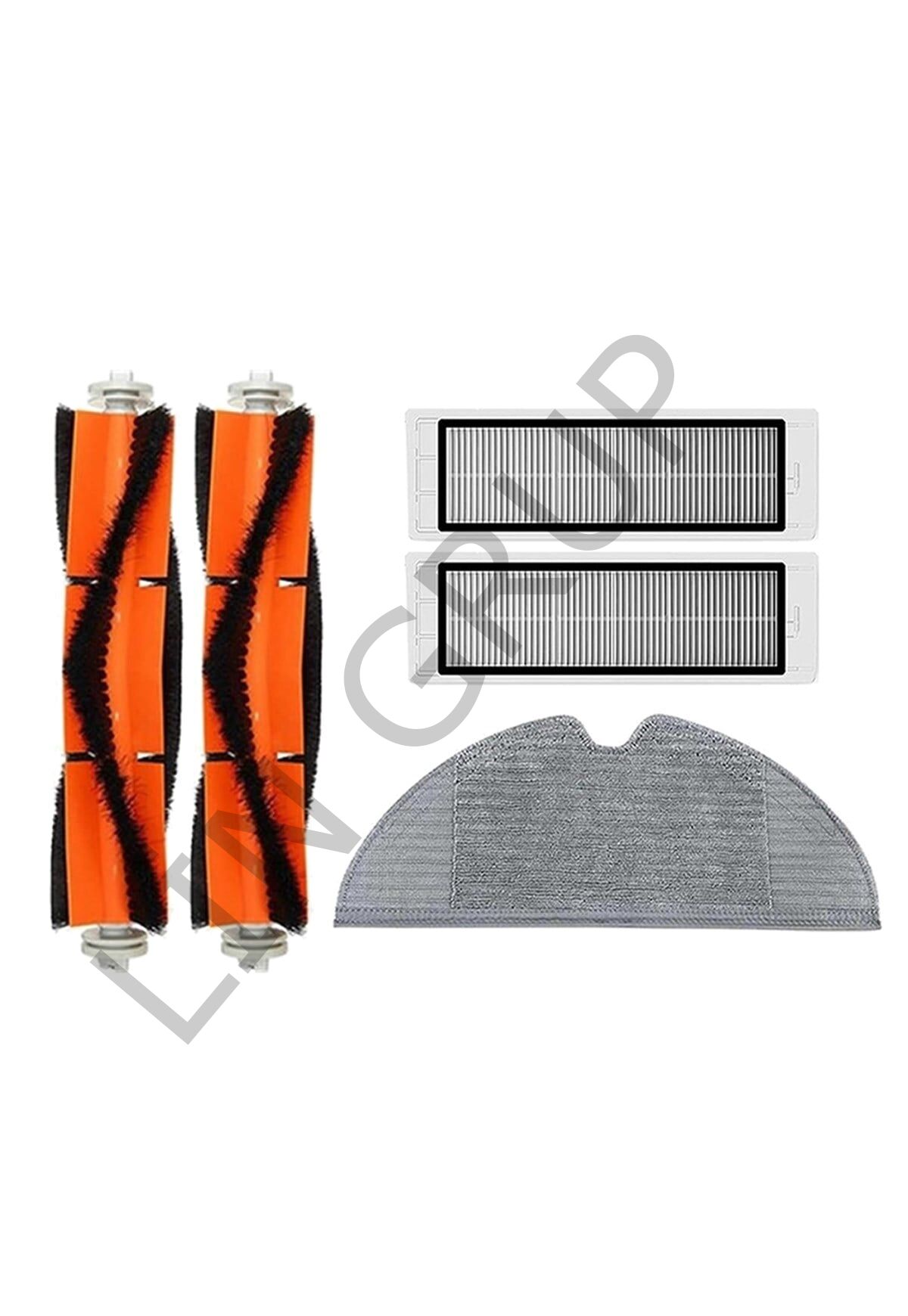 Xiaomi Trouver LDS Robot Süpürge Uyumlu 5'li Yedek Parça Seti