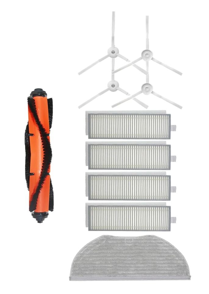 Xiaomi Vacuum Mop 2in1 Essential (MJSTG1) Robot Süpürge Uyumlu 10'lu Yedek Parça Seti