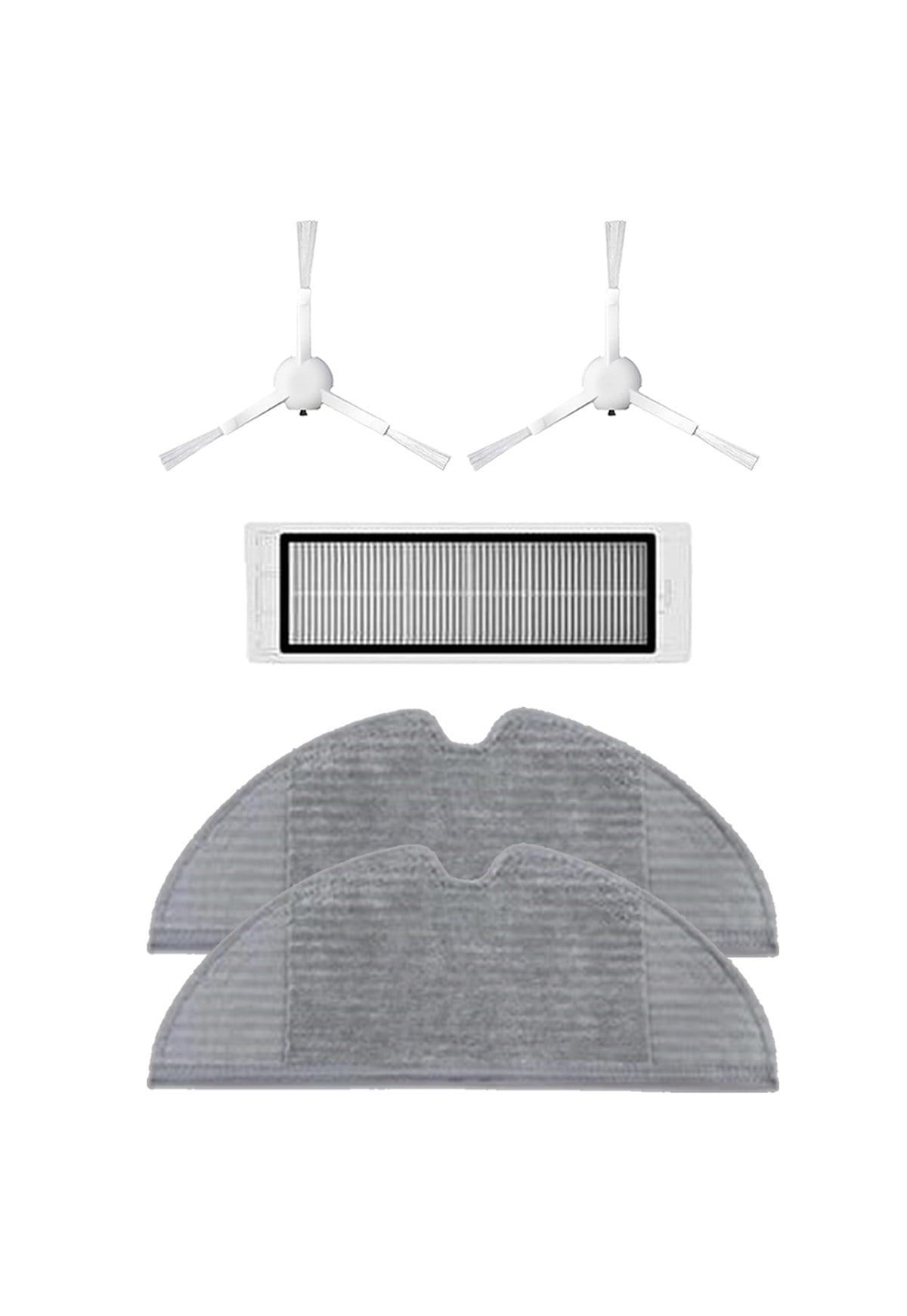 Dreame D9 Robot Süpürge Uyumlu 5'li Yedek Parça Seti