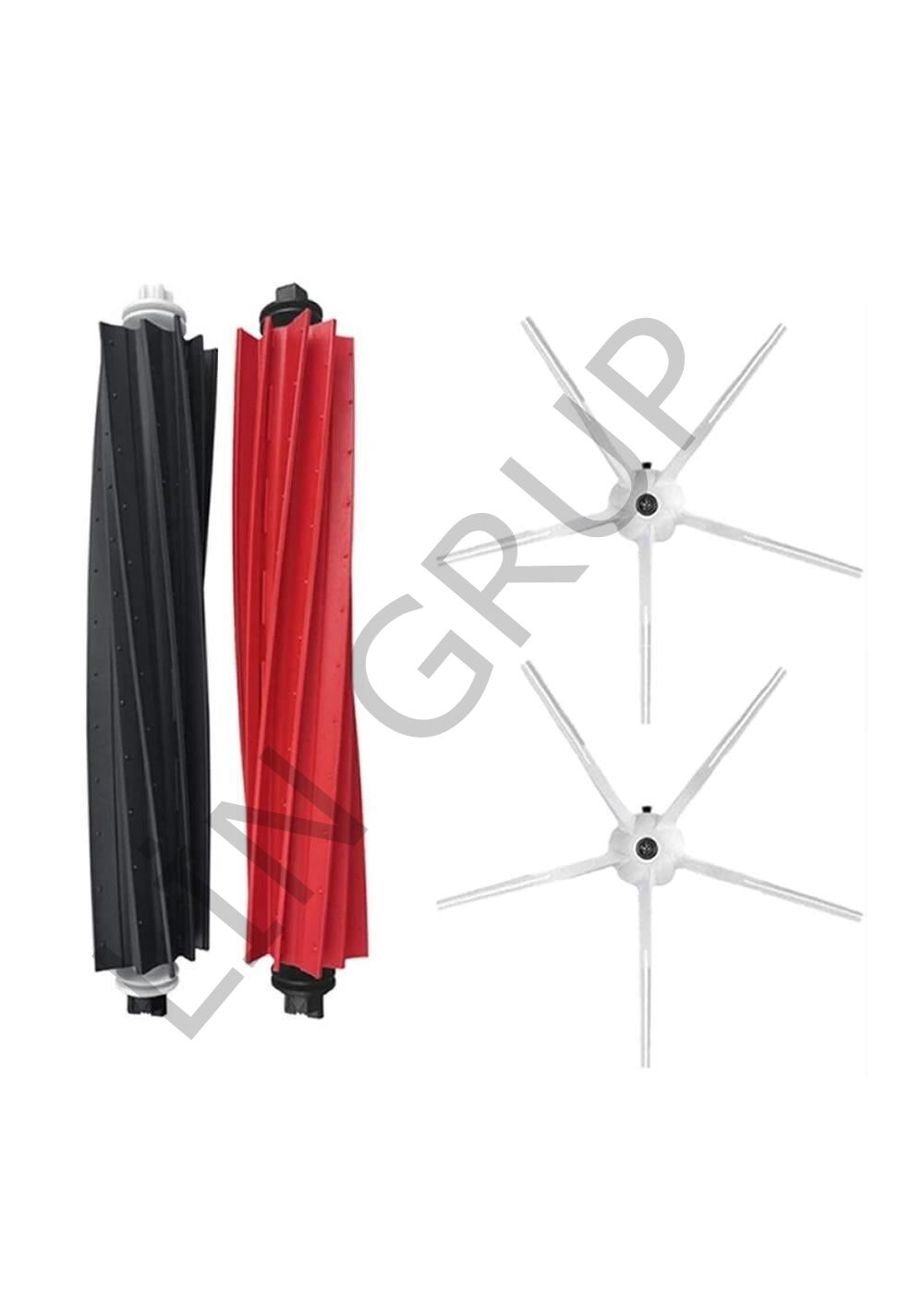 Roborock S8 + Robot Süpürge Uyumlu 4'lü Yedek Parça Seti