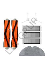 Xiaomi Trouver LDS Robot Süpürge Uyumlu 8'li Yedek Parça Seti