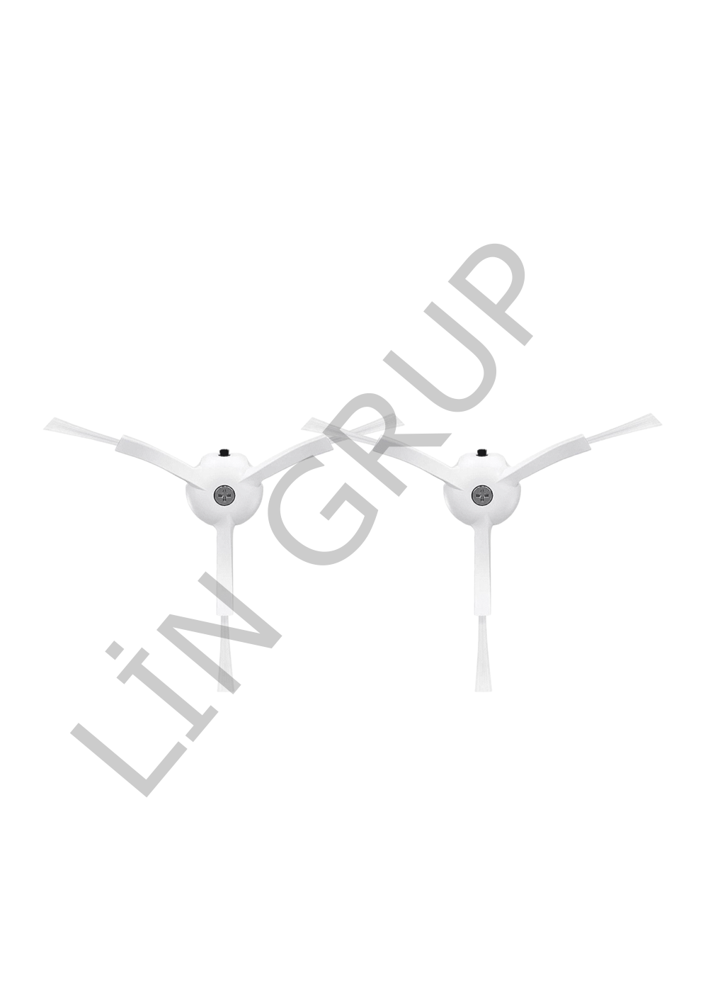 Roborock Q Revo Pro Robot Süpürge Uyumlu 2'li Yan Fırça Yedek Parça Seti