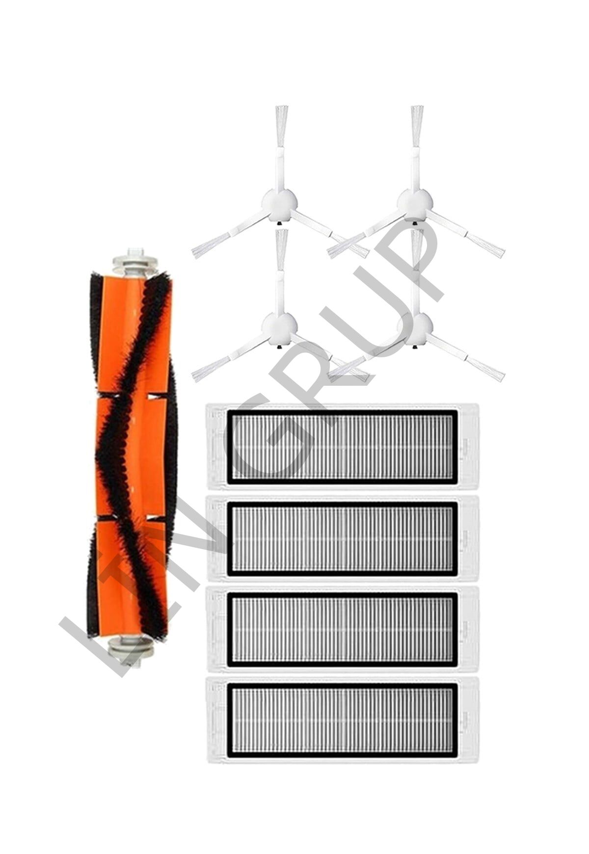 Xiaomi Vacuum Mop 2C  Robot Süpürge Uyumlu 9'lu Yedek Parça Seti