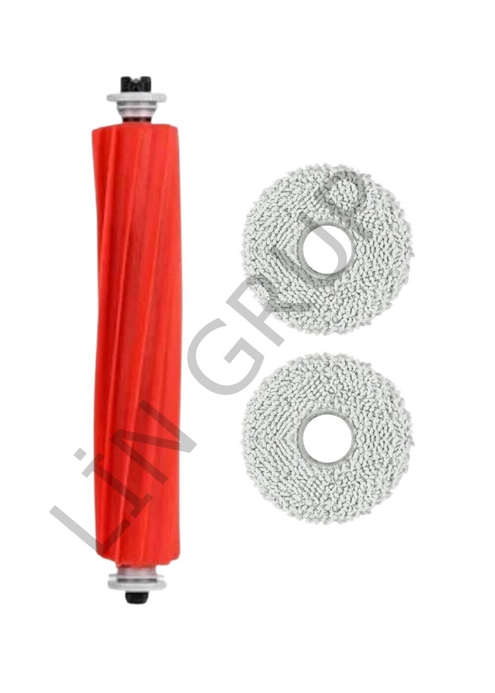 Roborock Q Revo Pro Robot Süpürge Uyumlu 2'li Yedek Parça Seti