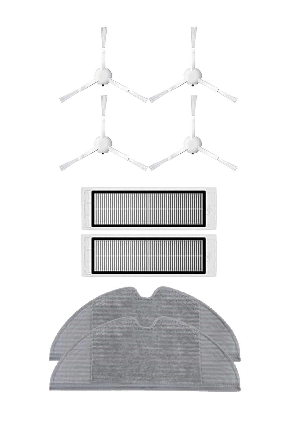 Dreame D9 Robot Süpürge Uyumlu 8'li Yedek Parça Seti