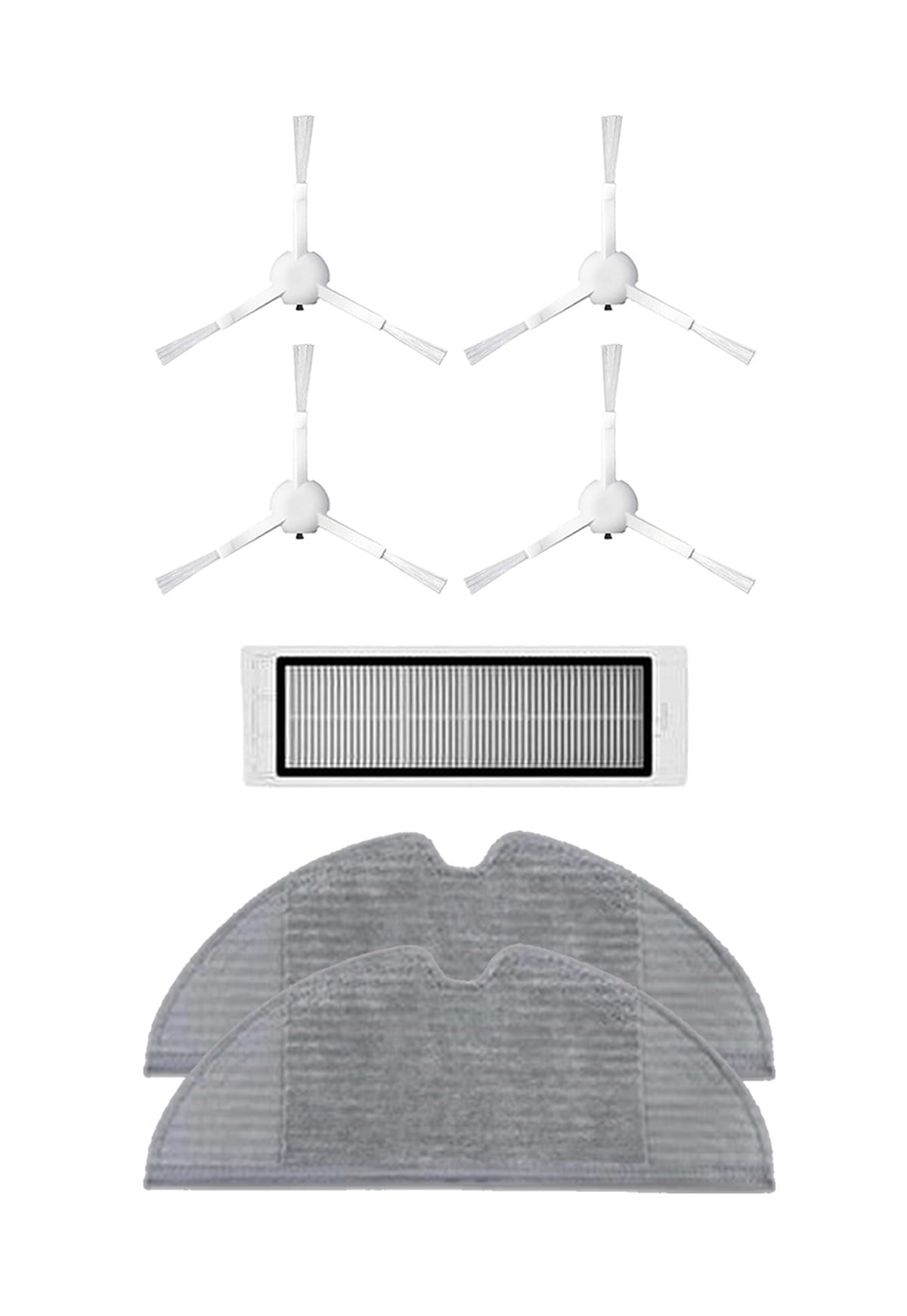 Dreame D9 Robot Süpürge Uyumlu 7'li Yedek Parça Seti
