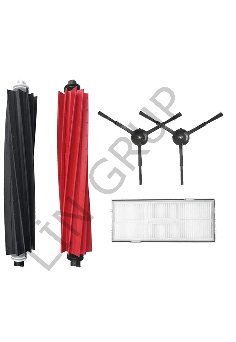 Roborock S8 + Robot Süpürge Uyumlu 5'li Yedek Parça Seti