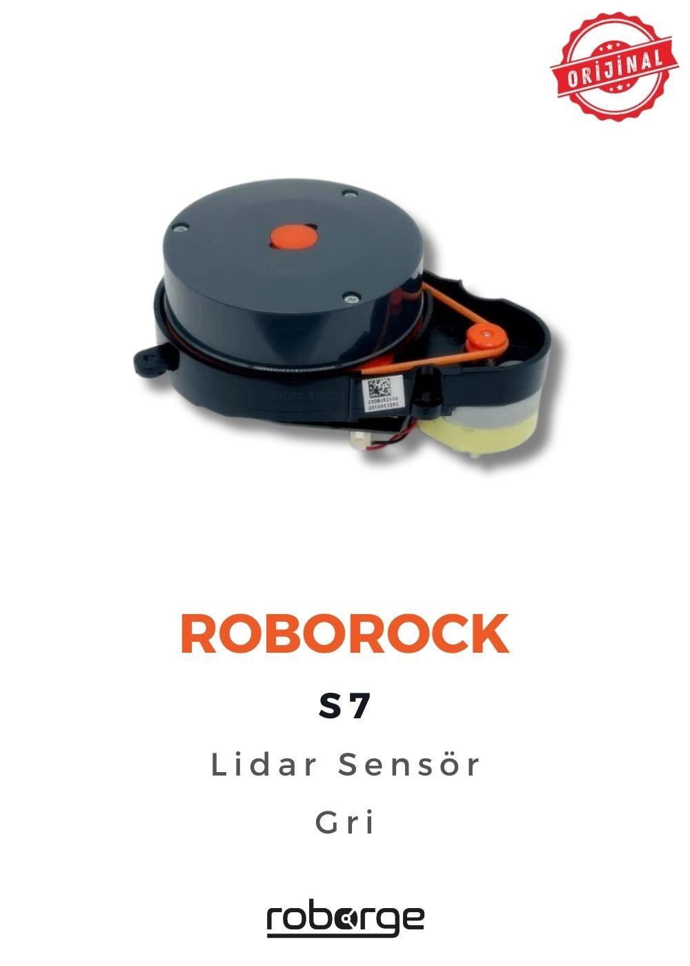 Roborock S7 Robot Süpürge Uyumlu Lidar Sensör - Gri - Orijinal Ürün