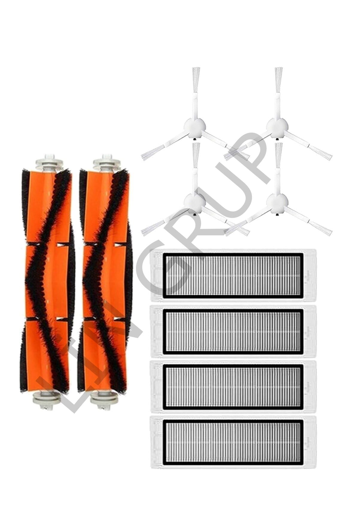 Xiaomi Vacuum Mop 2C  Robot Süpürge Uyumlu 10'lu Yedek Parça Seti