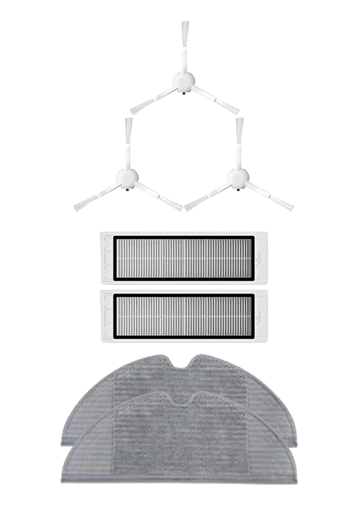 Dreame D9 Robot Süpürge Uyumlu 7'li Yedek Parça Seti