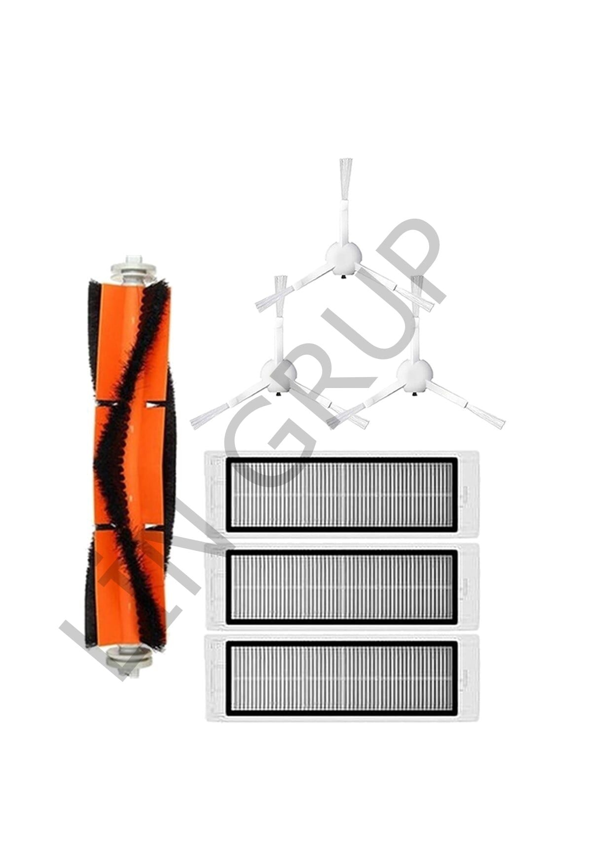 Xiaomi Vacuum Mop 1C (STYTJ01ZHM) Robot Süpürge Uyumlu 7'li Yedek Parça Seti