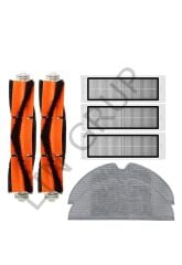 Xiaomi Vacuum Mop 1C (STYTJ01ZHM) Robot Süpürge Uyumlu 7'li Yedek Parça Seti