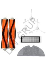 Xiaomi Vacuum Mop 1C (STYTJ01ZHM) Robot Süpürge Uyumlu 7'li Yedek Parça Seti