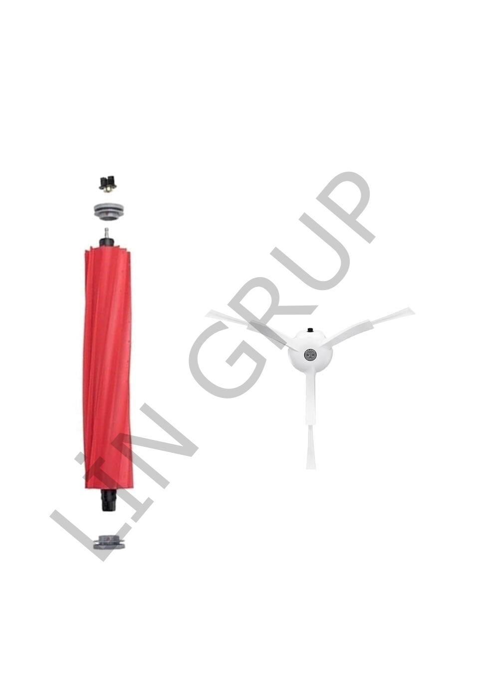 Roborock Q Revo Plus Robot Süpürge Uyumlu 2'li Yedek Parça Seti