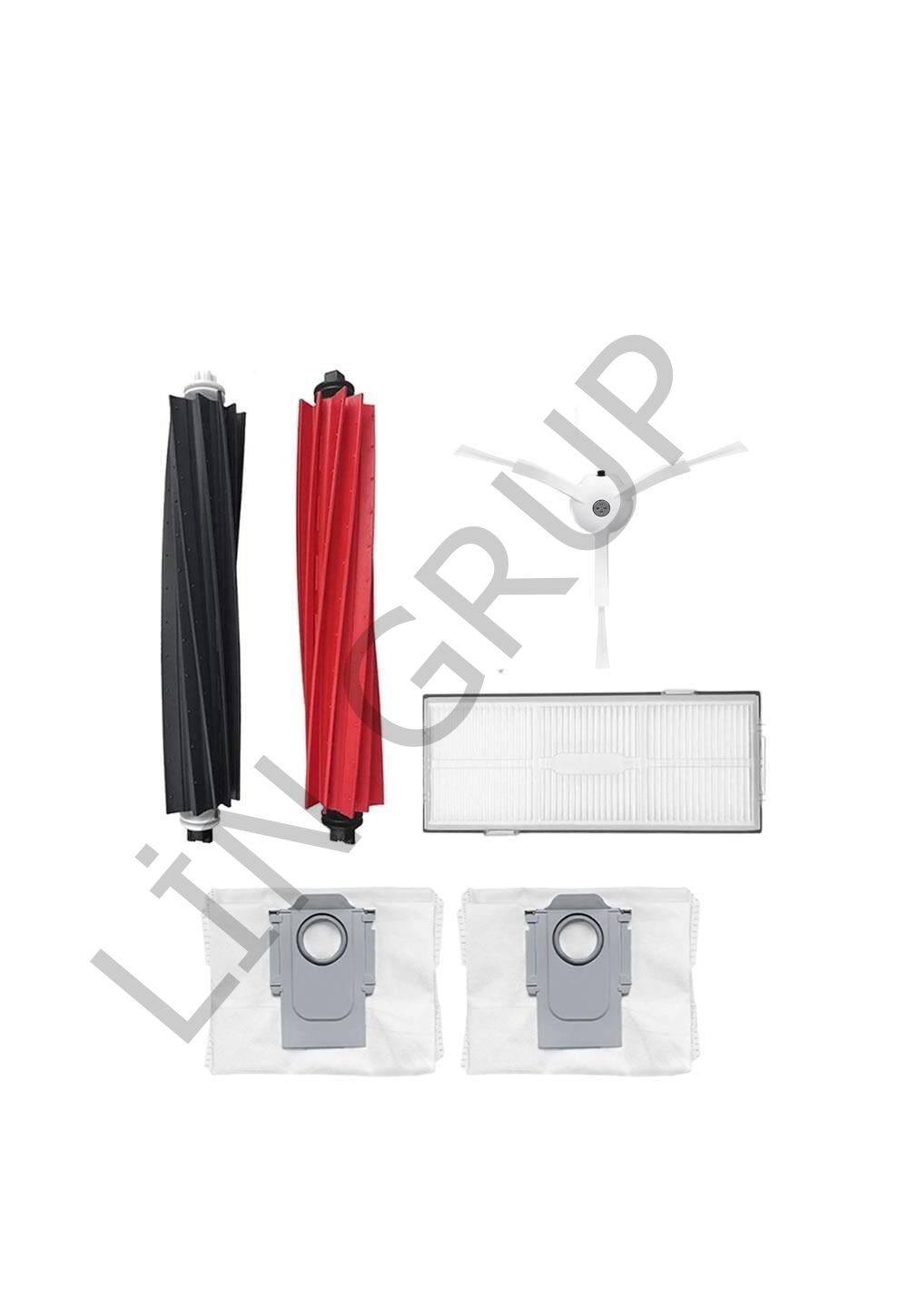 Roborock S8+ Robot Süpürge Uyumlu 6'lı Yedek Parça Seti