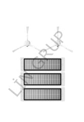 Xiaomi Trouver LDS Robot Süpürge Uyumlu 5'li Yedek Parça Seti