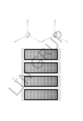 Xiaomi Trouver LDS Robot Süpürge Uyumlu 6'lı Yedek Parça Seti