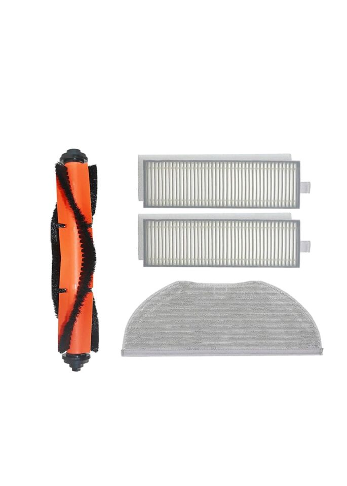 Xiaomi Vacuum Mop 2in1 Essential (MJSTG1) Robot Süpürge Uyumlu 4'lü Yedek Parça Seti
