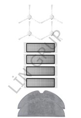 Xiaomi Vacuum Mop 1C (STYTJ01ZHM) Robot Süpürge Uyumlu 10'lu Yedek Parça Seti