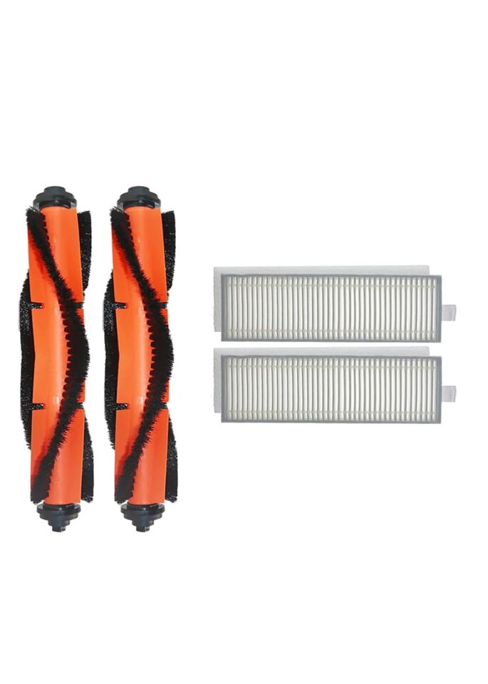 Xiaomi Vacuum Mop 2in1 Essential (MJSTG1) Robot Süpürge Uyumlu 4'lü Yedek Parça Seti