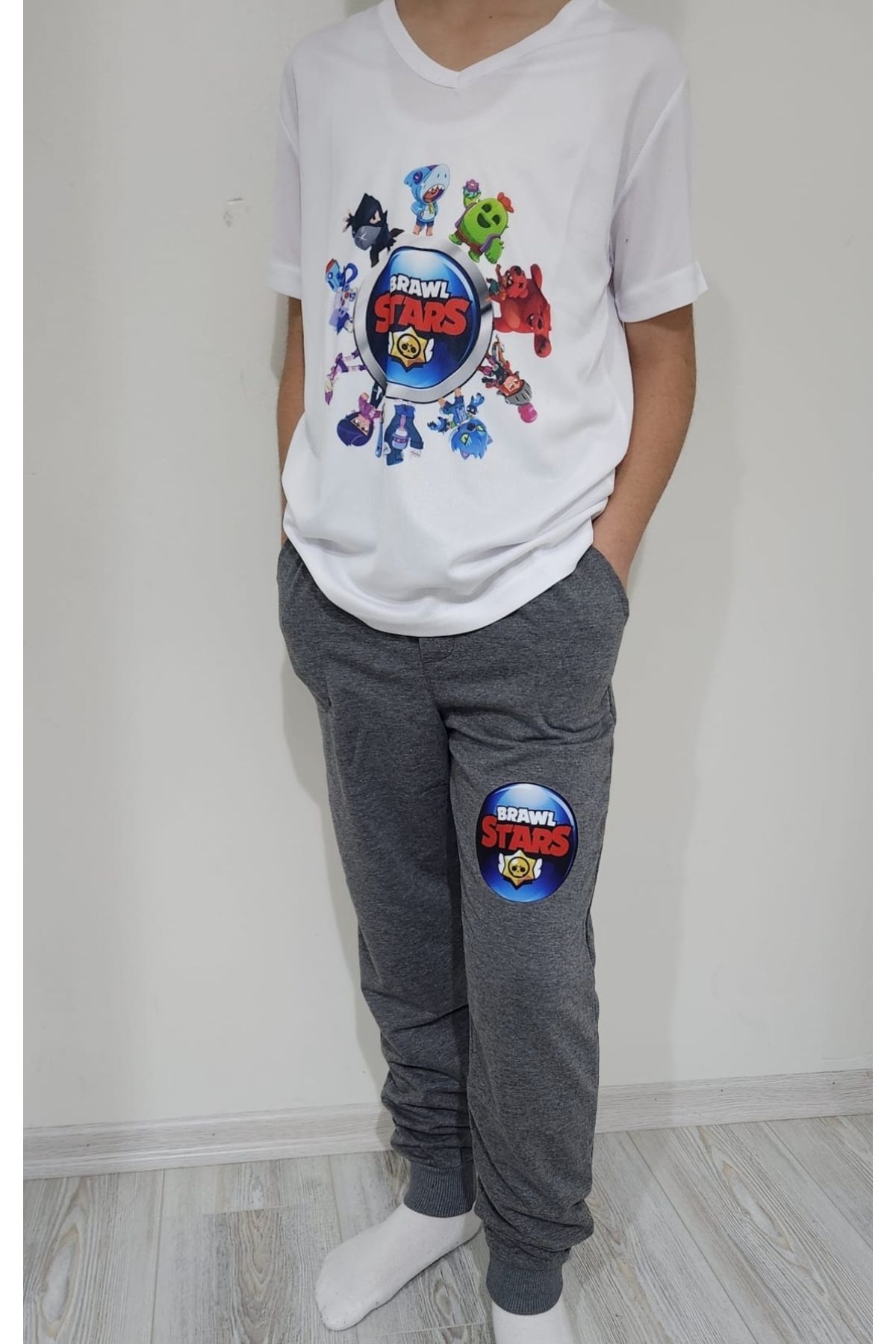 Brawl Stars Baskılı tişört ve eşofman takım