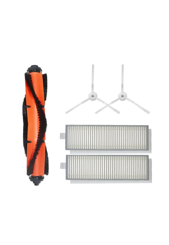 Xiaomi Vacuum Mop 2in1 Essential (MJSTG1) Robot Süpürge Uyumlu 5'li Yedek Parça Seti