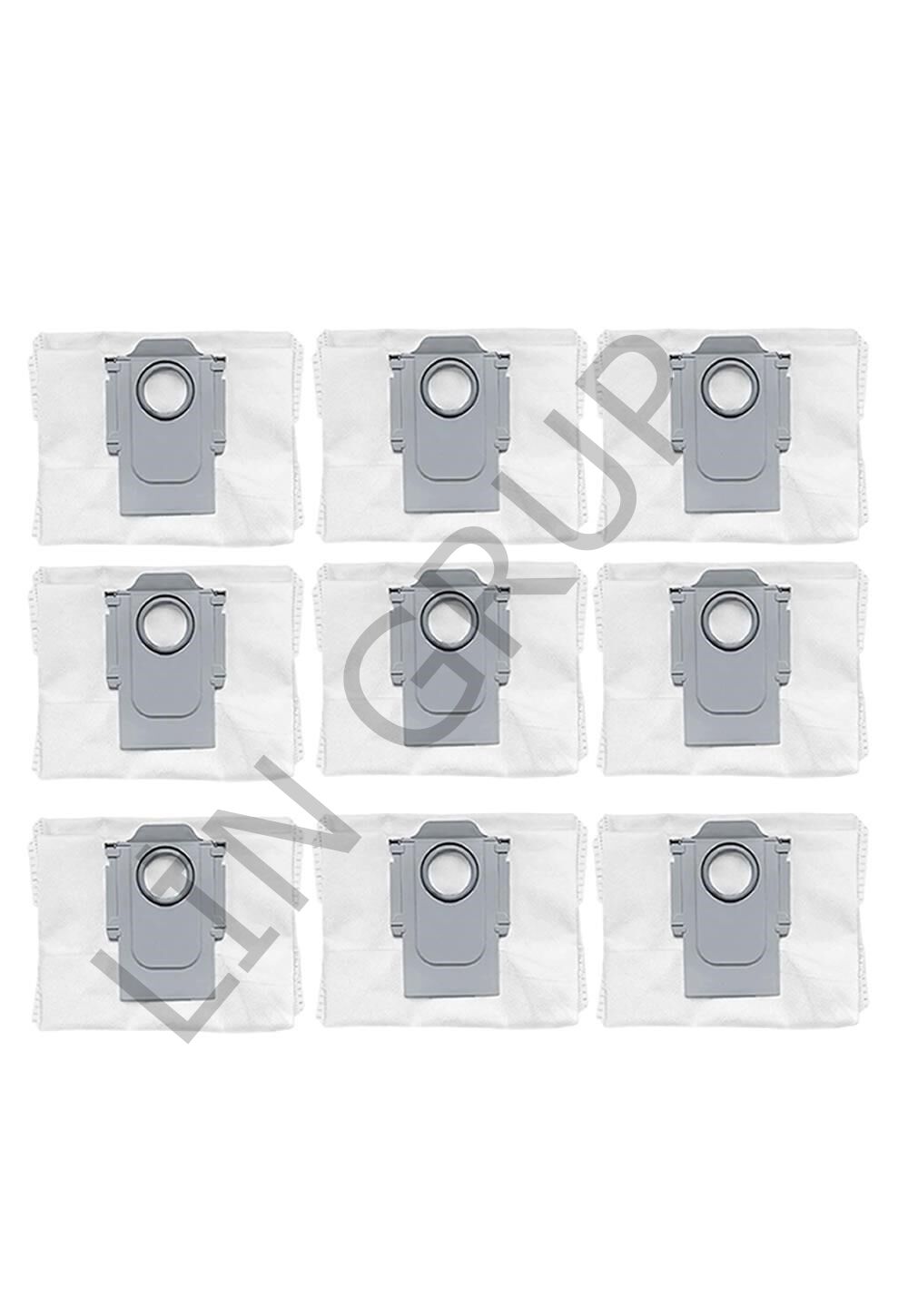 Roborock Q Revo Plus Robot Süpürge Uyumlu 9'lu Toz Torbası