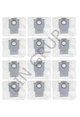 Roborock Q Revo Plus Robot Süpürge Uyumlu 12'li Toz Torbası