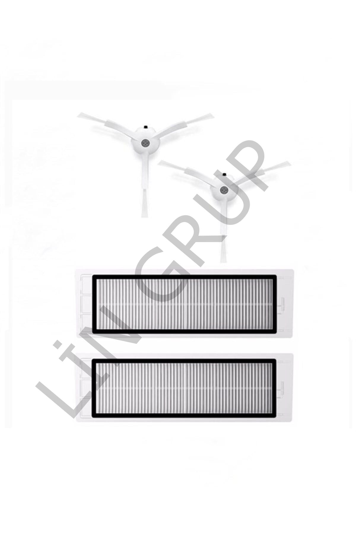 Xiaomi Vacuum Cleaner 1S (SDJQR03RR) Robot Süpürge Uyumlu 4'lü Yedek parça Seti