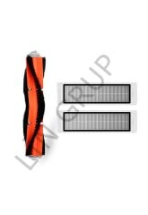 Xiaomi Vacuum Cleaner 1S (SDJQR03RR) Robot Süpürge Uyumlu 3'lü Yedek parça Seti