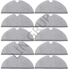 Xiaomi Vacuum Mop 1C (STYTJ01ZHM) Robot Süpürge Uyumlu 10'lu Mop Bezi