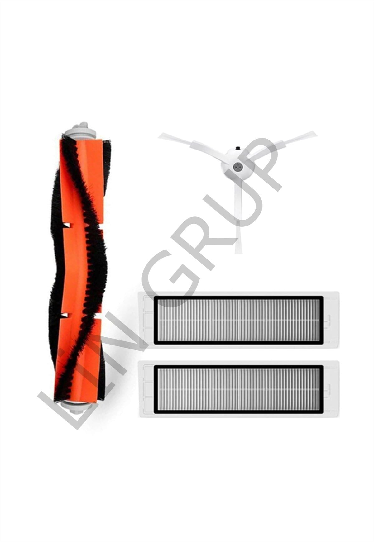 Xiaomi Vacuum Cleaner 1S (SDJQR03RR) Robot Süpürge Uyumlu 4'lü Yedek parça Seti