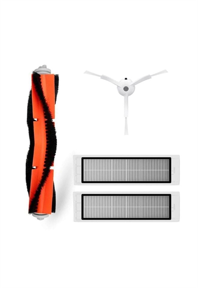 Xiaomi Vacuum Cleaner 1S (SDJQR03RR) Robot Süpürge Uyumlu 4'lü Yedek parça Seti