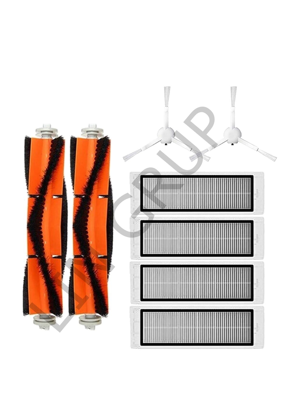 Xiaomi Vacuum Mop 1C (STYTJ01ZHM) Robot Süpürge Uyumlu 8'li Yedek Parça Seti