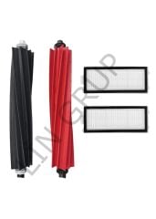 Roborock Q Revo Slim Robot Süpürge Uyumlu 4'lü Yedek Parça Seti