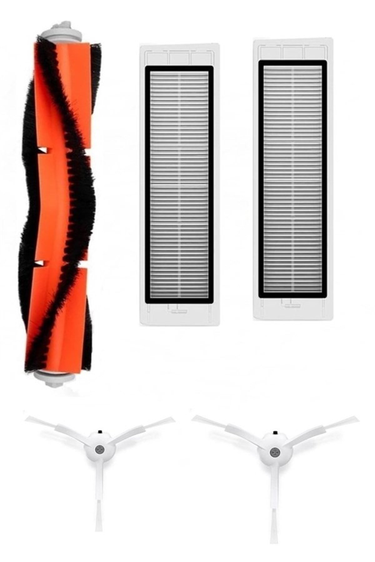 Xiaomi Vacuum Cleaner 1S (SDJQR03RR) Robot Süpürge Uyumlu 5'li Yedek parça Seti