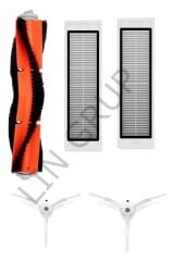 Xiaomi Vacuum Cleaner 1S (SDJQR03RR) Robot Süpürge Uyumlu 5'li Yedek parça Seti