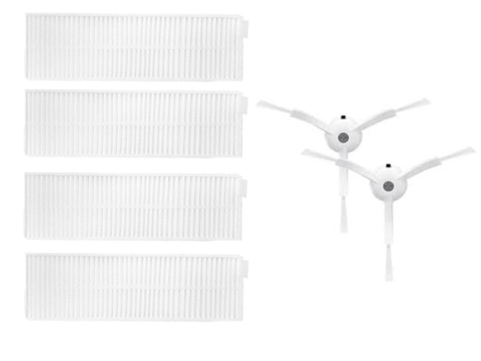 Xiaomi Vacuum Mop 2in1 Essential (MJSTG1) Robot Süpürge Uyumlu 6'lı Yedek Parça Seti